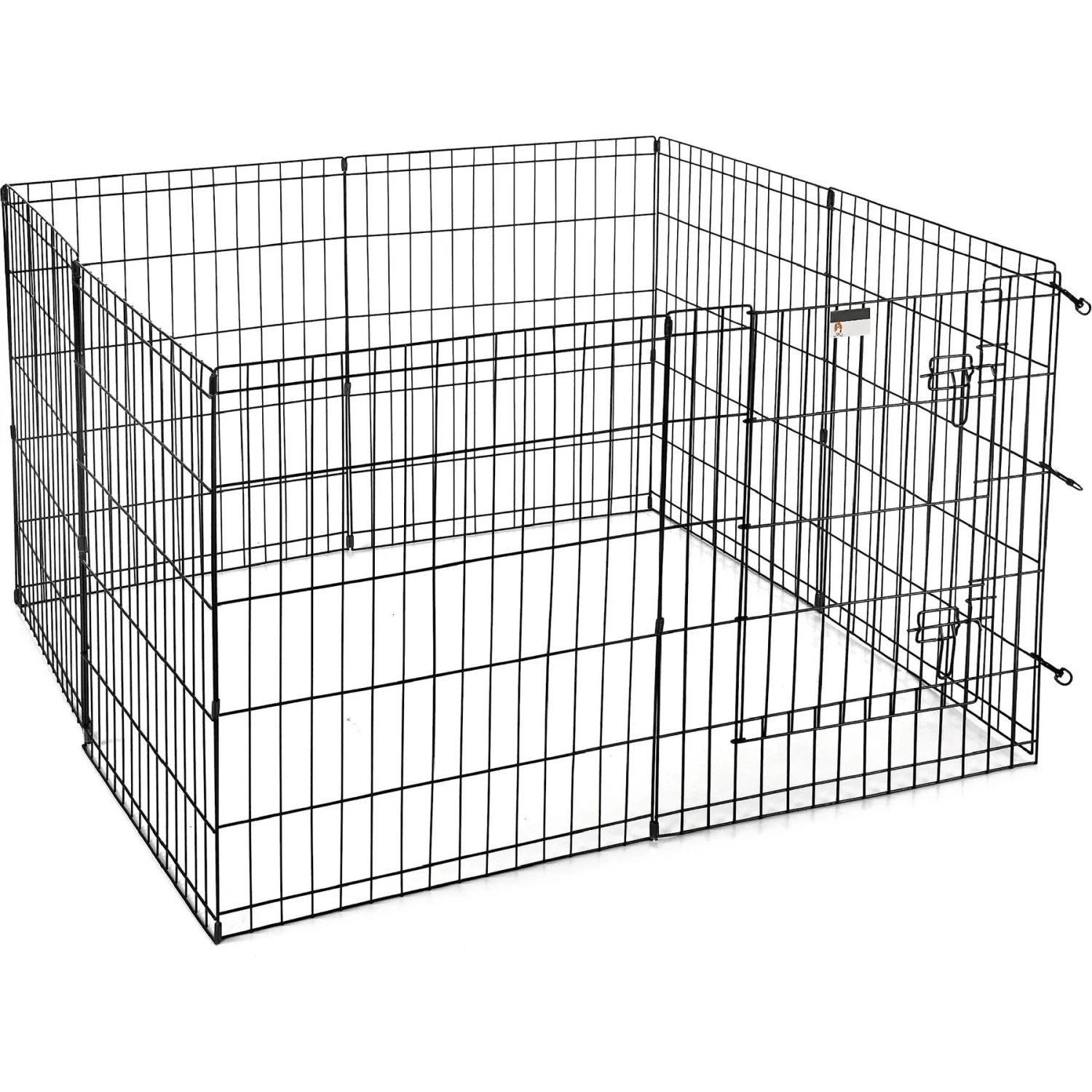 Pet Adobe 8-Panel Folding Metal Dog & Cat Playpen 8 Pet Adobe 8-Panel Folding Metal Dog & Cat Playpen - Image 6