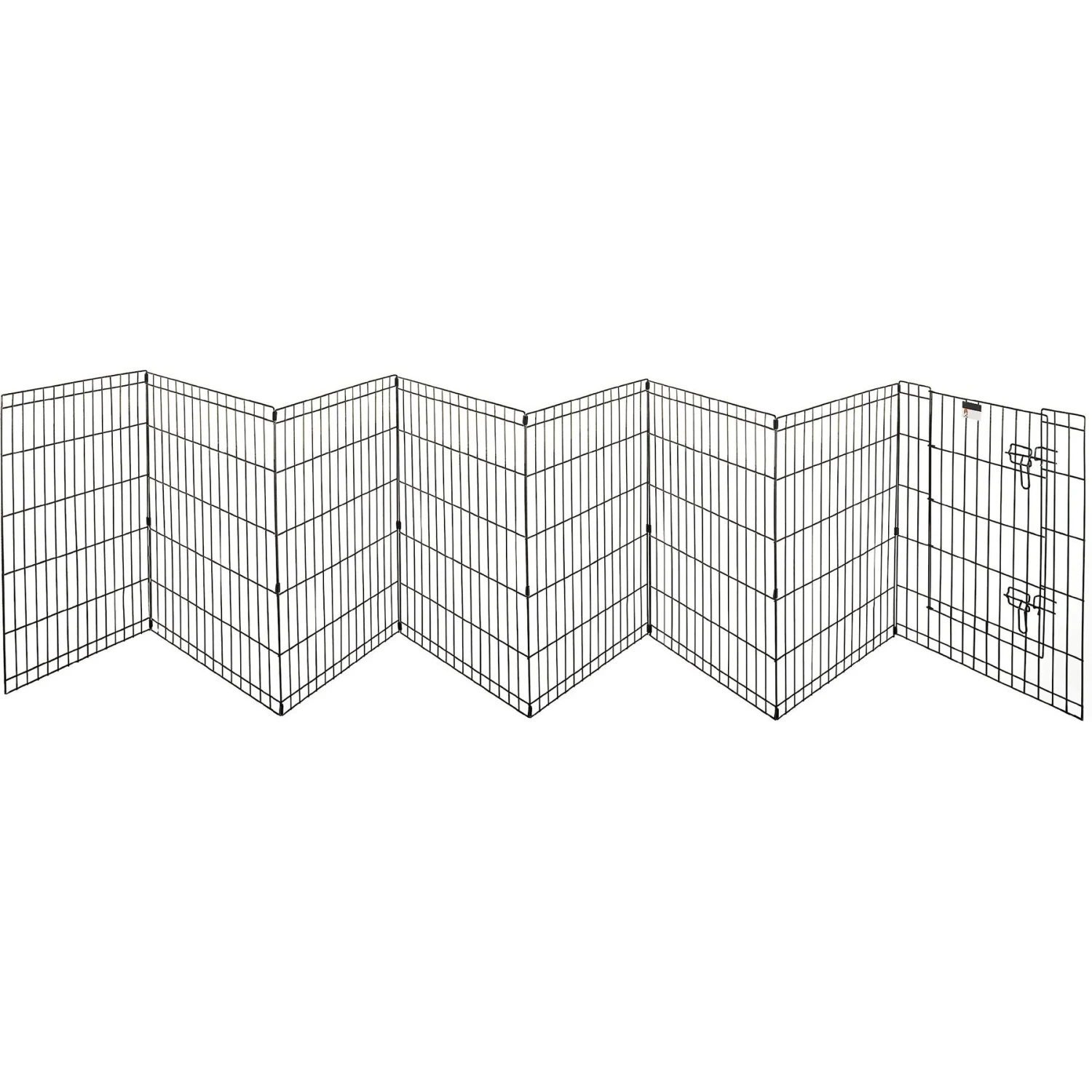 Pet Adobe 8-Panel Folding Metal Dog & Cat Playpen 10 Pet Adobe 8-Panel Folding Metal Dog & Cat Playpen - Image 8