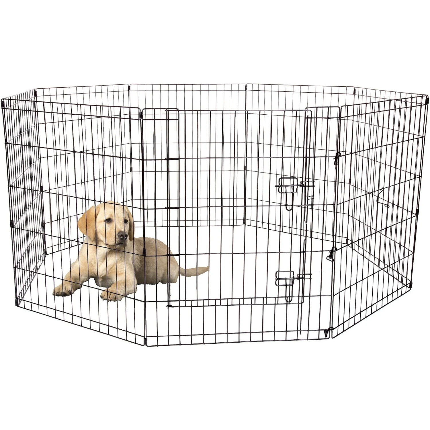 Pet Adobe Folding Puppy Playpen 4 Pet Adobe Folding Puppy Playpen - Image 2