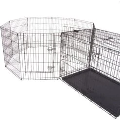 Pet Adobe Folding Puppy Playpen 10 Pet Adobe Folding Puppy Playpen -Pet Dog Supply Store 315034 PT2. AC SS1800 V1626390987