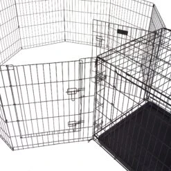 Pet Adobe Folding Puppy Playpen 11 Pet Adobe Folding Puppy Playpen -Pet Dog Supply Store 315034 PT3. AC SS1800 V1626394879
