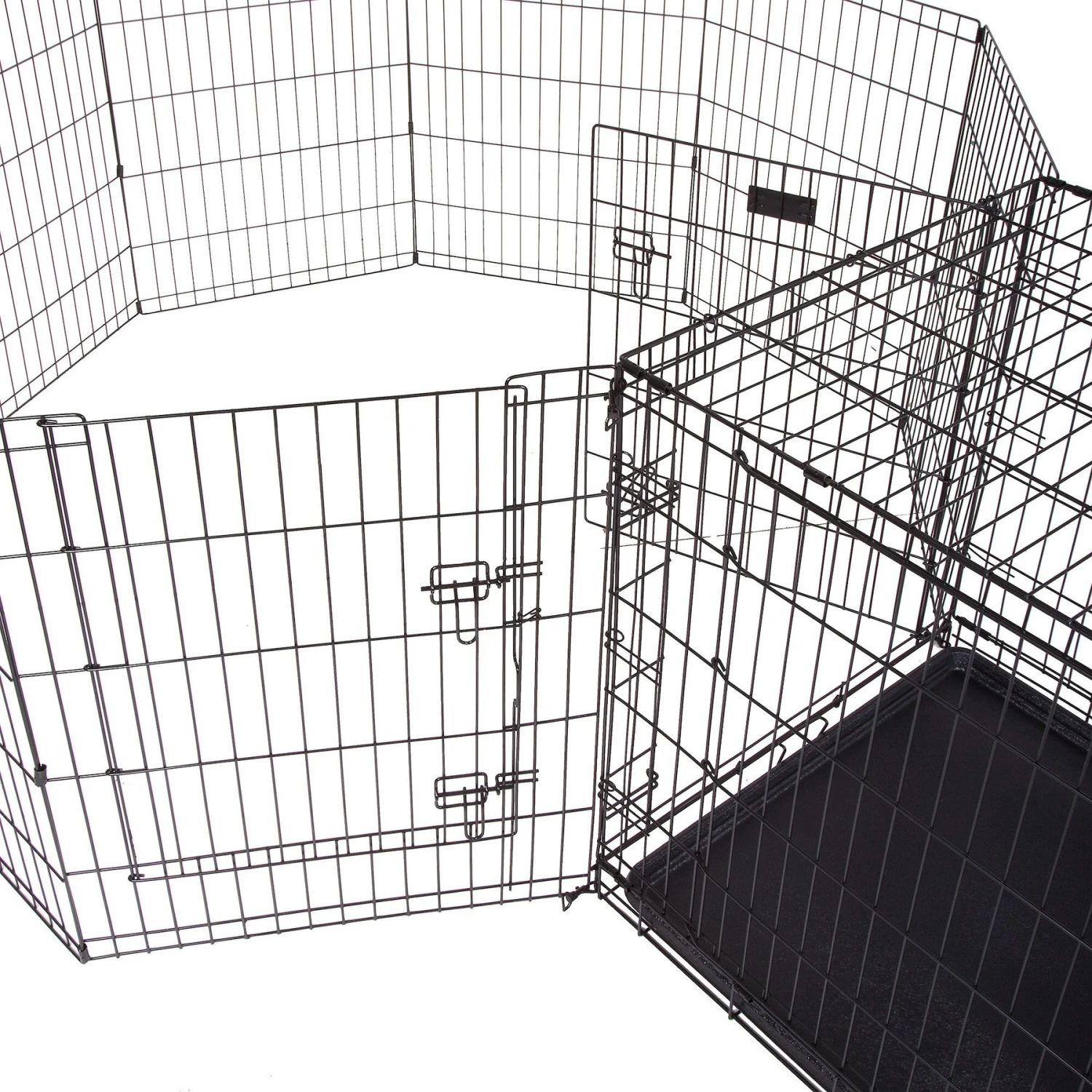 Pet Adobe Folding Puppy Playpen 6 Pet Adobe Folding Puppy Playpen - Image 4