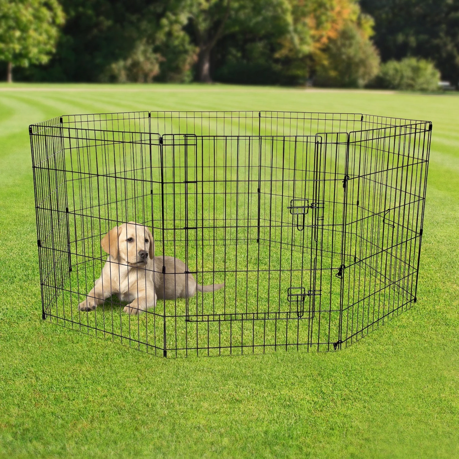 Pet Adobe Folding Puppy Playpen 7 Pet Adobe Folding Puppy Playpen - Image 5
