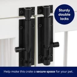 Frisco "Roma" Dog Crate Credenza & Mat -Pet Dog Supply Store 315189 PT6. AC SS1800 V1634154899