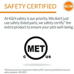 K&H Pet Products Mother’s Heartbeat Heated Bolster Puppy Bed -Pet Dog Supply Store 316709 PT5. AC SS1800 V1637627911