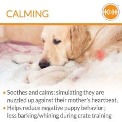 K&H Pet Products Mother's Heartbeat Puppy Heart Pillow -Pet Dog Supply Store 316725 PT4. AC SS1800 V1637624280