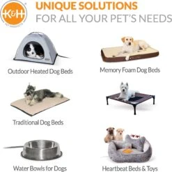 K&H Pet Products Mother's Heartbeat Puppy Heart Pillow -Pet Dog Supply Store 316725 PT8. AC SS1800 V1637626676