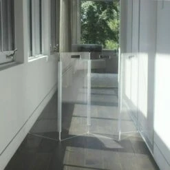 Hiddin Clear View Zig Zag Freestanding Dog & Cat Gate -Pet Dog Supply Store 316831 PT6. AC SS1800 V1632372073