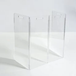 Hiddin Clear View Zig Zag Freestanding Dog & Cat Gate -Pet Dog Supply Store 316831 PT7. AC SS1800 V1632372409