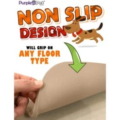 IPrimio Paw Print Dog & Cat Feeding Mat, X-Large -Pet Dog Supply Store 318067 PT3. AC SS1800 V1631832392