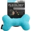 Playology All Natural Peanut Butter Scented Plush Squeaky Bone Dog Toy -Pet Dog Supply Store 321855 MAIN. AC SS1800 V1629232589