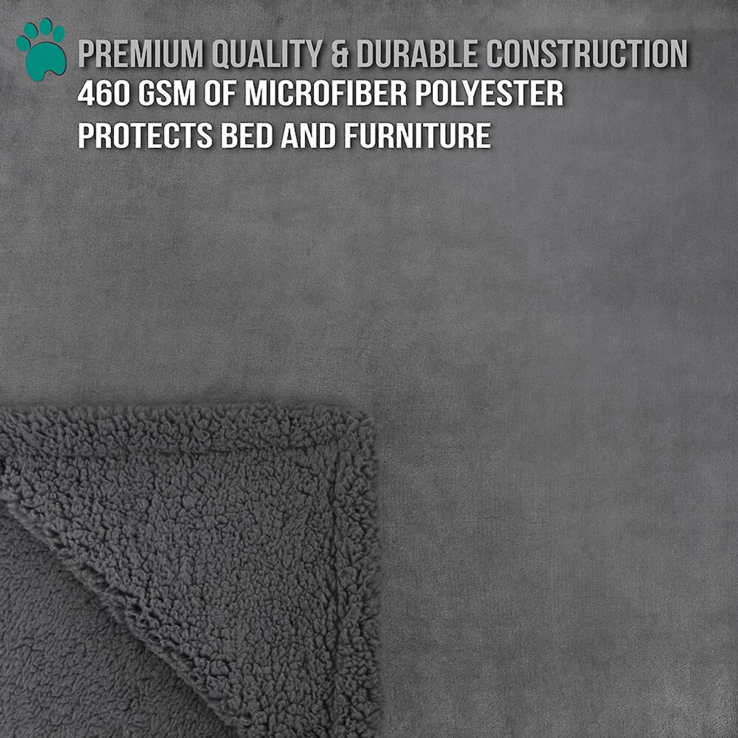 PetAmi Waterproof Reversible Cat & Dog Blanket 6 PetAmi Waterproof Reversible Cat & Dog Blanket - Image 4