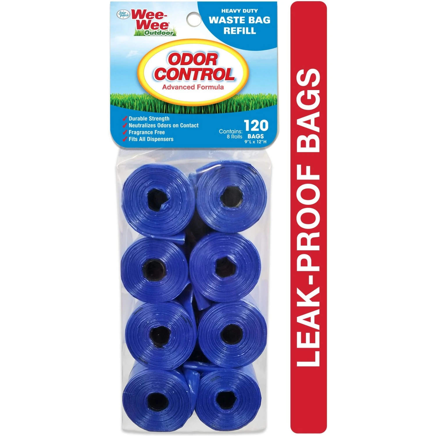Four Paws Wee-Wee Outdoor Odor Control Heavy Duty Dog Waste Bags Refill Rolls, 120 Count 10 Four Paws Wee-Wee Outdoor Odor Control Heavy Duty Dog Waste Bags Refill Rolls, 120 Count - Image 8