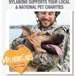 Nylabone Strong MAX Braided Dog Ring Chew Toy Beef -Pet Dog Supply Store 329489 PT6. AC SS1800 V1696516042