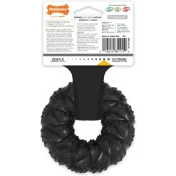 Nylabone Strong MAX Braided Dog Ring Chew Toy Beef -Pet Dog Supply Store 329489 PT8. AC SS1800 V1696516041