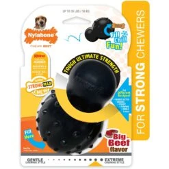 Nylabone Strong MAX Chew Cone Stuffable Chew Toy For Dogs MAX Rubber Stuffable Cone Beef Max -Pet Dog Supply Store 329491 PT8. AC SS1800 V1696516042