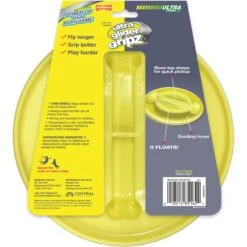 Nylabone Power Play Ultra Glider Gripz Flying Disc Dog Toy 16 Nylabone Power Play Ultra Glider Gripz Flying Disc Dog Toy -Pet Dog Supply Store 329497 PT5. AC SS1800 V1658775265
