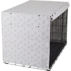 Disney Mickey Mouse Crosshatch Dog Crate Cover -Pet Dog Supply Store 330688 PT3. AC SS1800 V1646072128