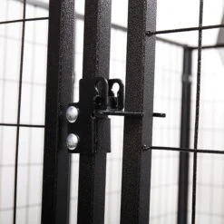 Coziwow By Jaxpety 47-in Metal Outdoor Dog Kennel Playpen, Black, 4.9 X 4.9 X 3.9 -ft -Pet Dog Supply Store 330941 PT5. AC SS1800 V1668900886