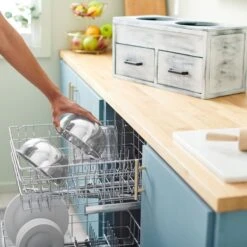 Frisco Premium Wood Elevated Large Breed Dog Bowl With Storage Station, 10 Cup -Pet Dog Supply Store 331505 PT6. AC SS1800 V1657656894