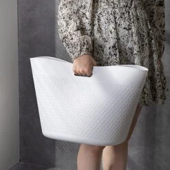 Hanamya Storage Organizer Cat & Dog Storage Basket, Off White -Pet Dog Supply Store 333539 PT2. AC SS1800 V1633127609