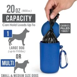 DDT Dog Doo Tube Portable Trash Can, Medium -Pet Dog Supply Store 333548 PT5. AC SS1800 V1634084218