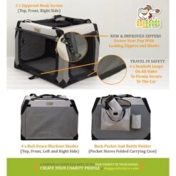 DogGoods Do Good The Foldable Travel Dog Crate 15 DogGoods Do Good The Foldable Travel Dog Crate -Pet Dog Supply Store 334378 PT6. AC SS1800 V1635448299
