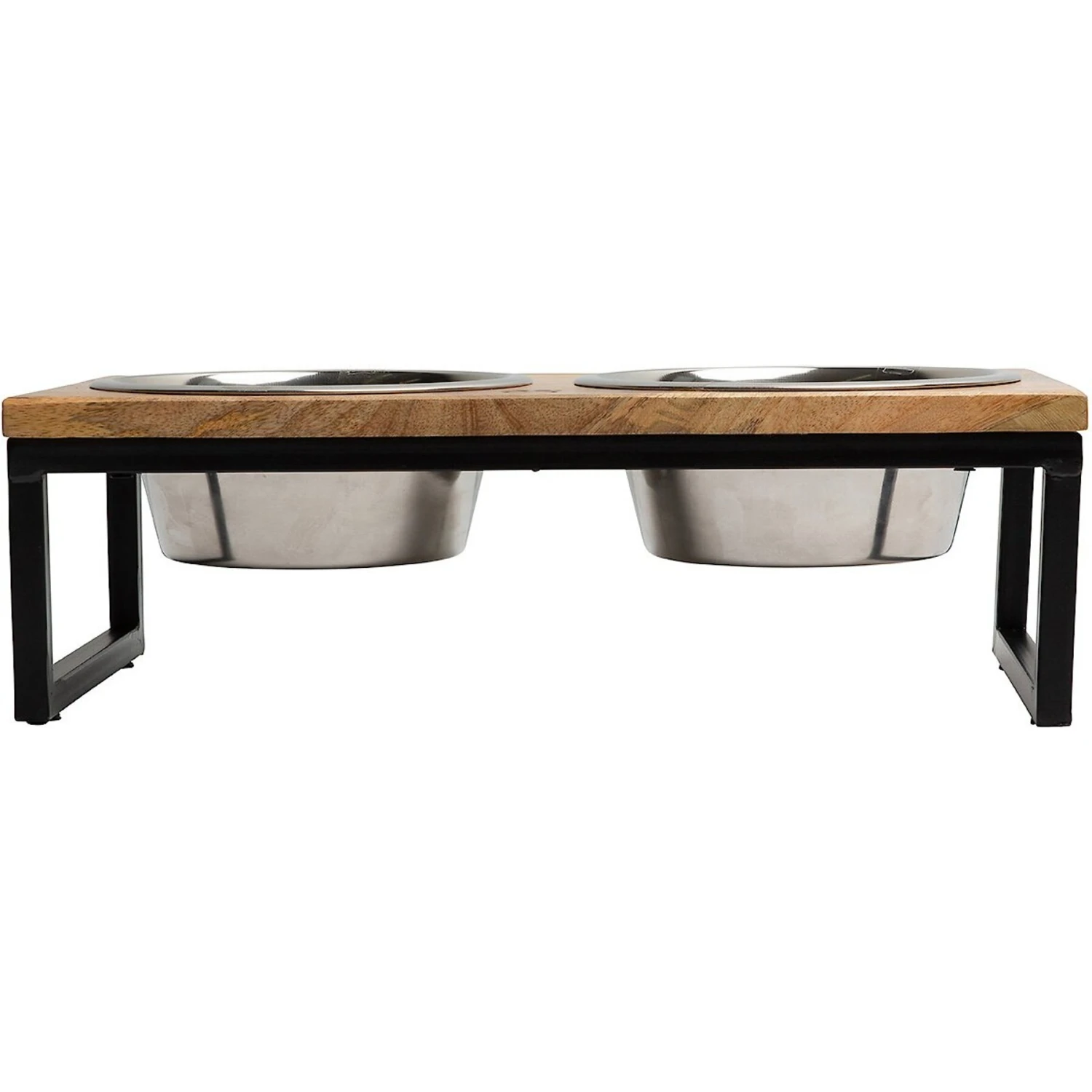 GF Pet Wood & Metal Cat & Dog Feeder 3 GF Pet Wood & Metal Cat & Dog Feeder