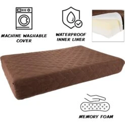 Pet Adobe Memory Foam Waterproof Covered Dog Bed -Pet Dog Supply Store 344966 PT2. AC SS1800 V1637287950