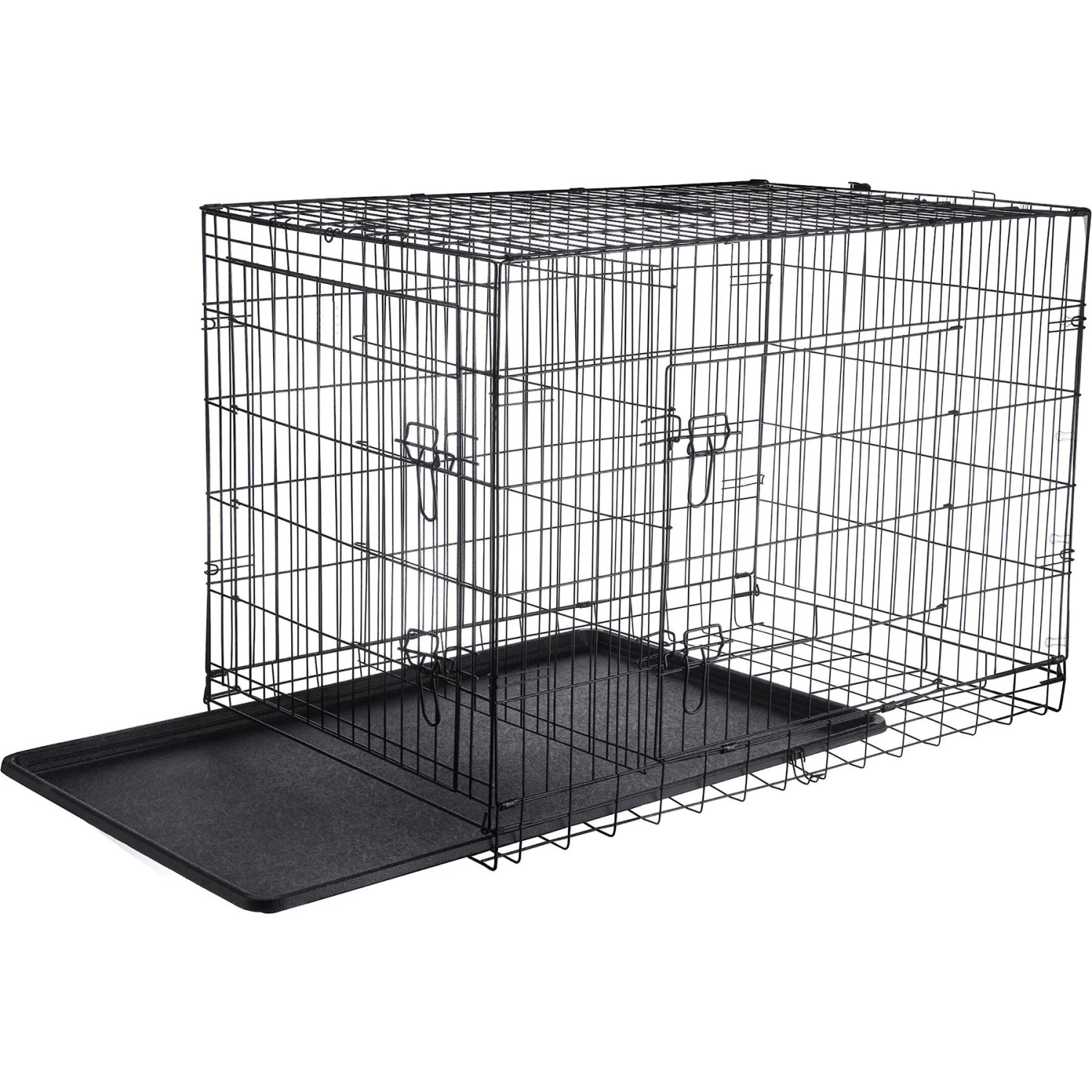 Pet Adobe Portable Folding Wire Dog Crate 4 Pet Adobe Portable Folding Wire Dog Crate - Image 2