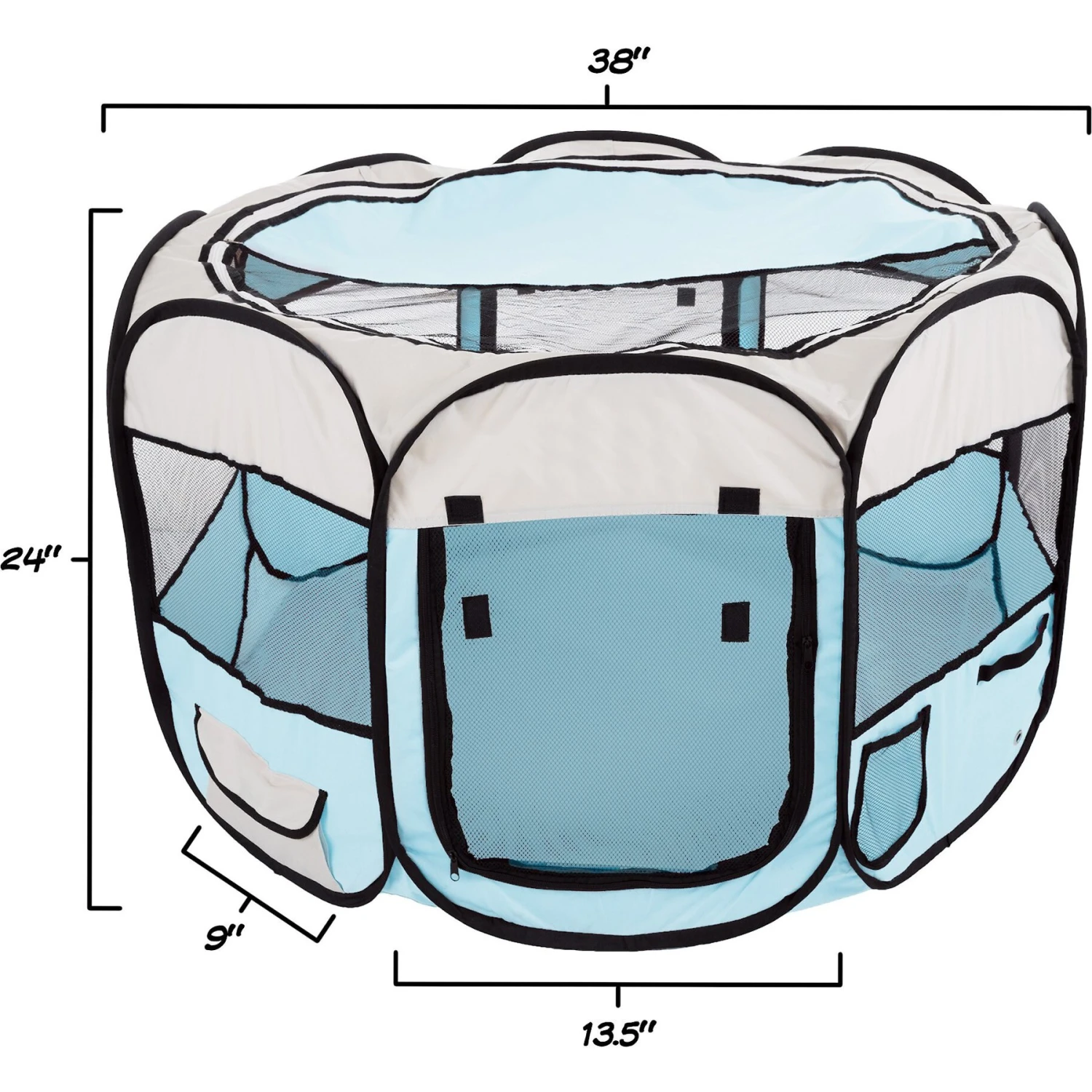 Pet Adobe Portable Pop-Up Dog Play Pen 5 Pet Adobe Portable Pop-Up Dog Play Pen - Image 3