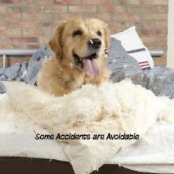 Pet Adobe Freestanding 3-Panel Wood Dog Gate -Pet Dog Supply Store 345106 PT3. AC SS1800 V1637288239