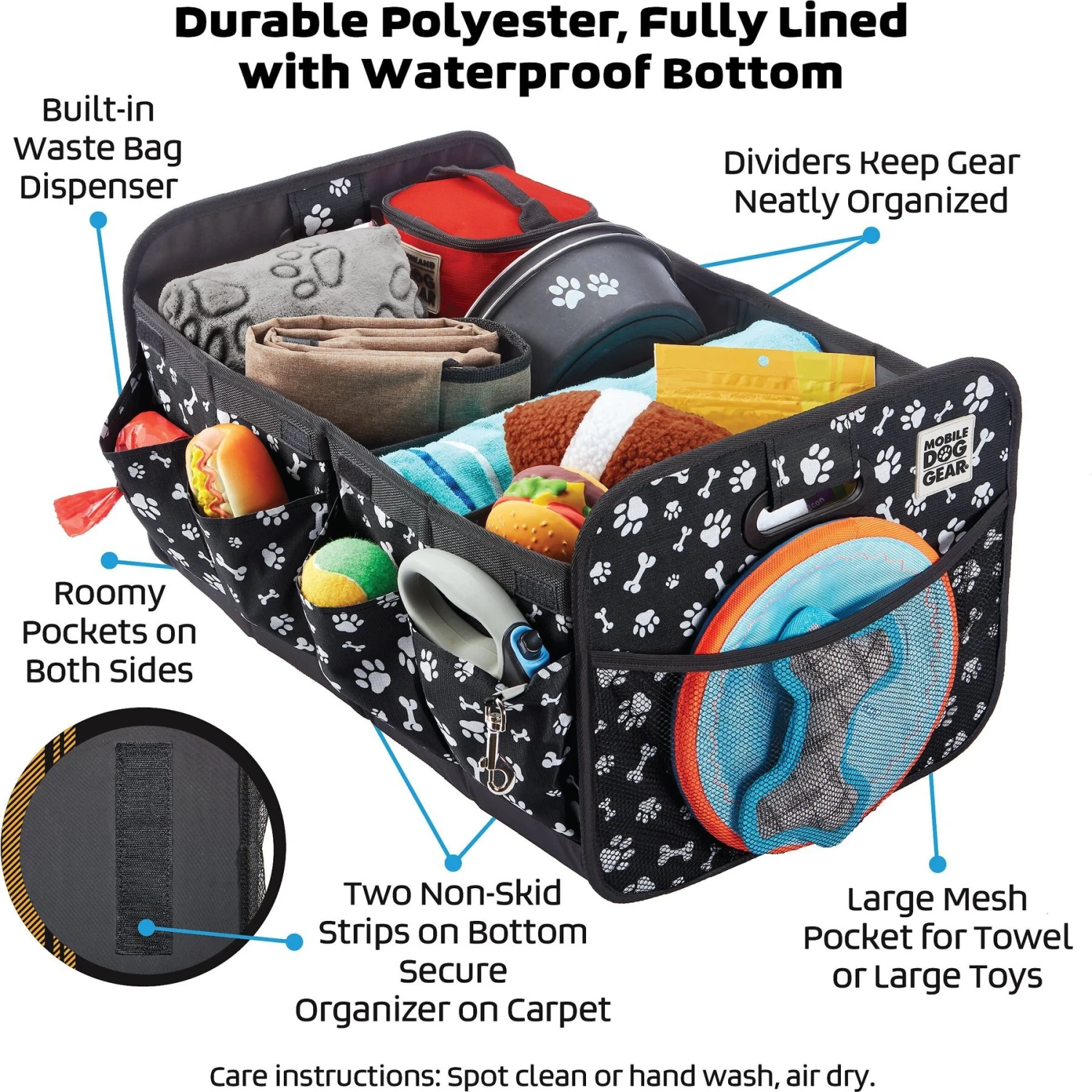 Mobile Dog Gear Collapsible Multipurpose Organizer 7 Mobile Dog Gear Collapsible Multipurpose Organizer - Image 5