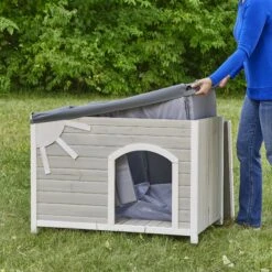 MidWest Homes Eilio Dog House Insulation Kit, Light Gray -Pet Dog Supply Store 345641 PT5. AC SS1800 V1636995117