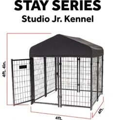 Lucky Dog STAY Series Studio Jr. Dog Kennel -Pet Dog Supply Store 346624 PT2. AC SS1800 V1642719447
