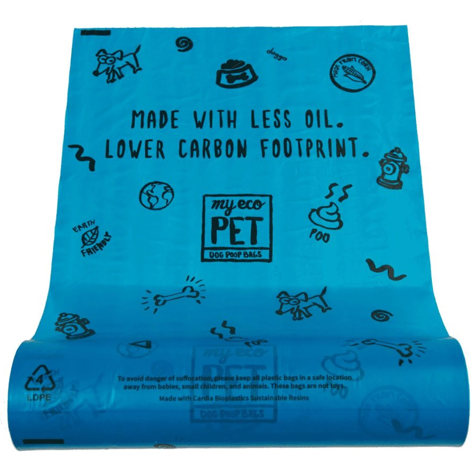 MyEcoPet Biohybridtm Dog Waste Bags, 2000 Count 4 MyEcoPet Biohybridtm Dog Waste Bags, 2000 Count - Image 2