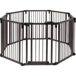 Frisco Wood & Metal 8-Panel Configurable Gate & Playpen -Pet Dog Supply Store 352629 PT3. AC SS1800 V1657657094