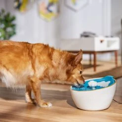 Frisco Ceramic Clouds Dog & Cat Fountain -Pet Dog Supply Store 355803 PT4. AC SS1800 V1665684810