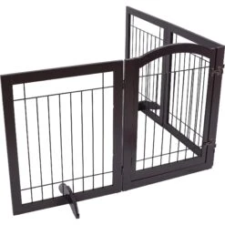 Spirich Extra Wide Freestanding Wire Dog Gate -Pet Dog Supply Store 356181 PT7. AC SS1800 V1641606410