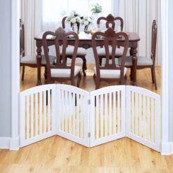 Pawland Freestanding Foldable Wooden Dog Gate 10 Pawland Freestanding Foldable Wooden Dog Gate -Pet Dog Supply Store 356204 PT1. AC SS1800 V1641612390