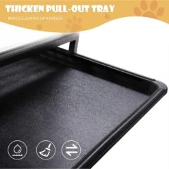 Coziwow By Jaxpety Heavy Duty Dog Crate With Double Door Removable Pan & Caster -Pet Dog Supply Store 357325 PT5. AC SS1800 V1684342245