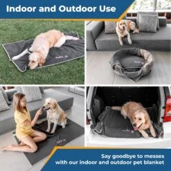 GoTags Personalized Dog Blanket -Pet Dog Supply Store 357892 PT3. AC SS1800 V1643224591