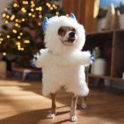 Frisco Front Walking Abominable Snowman Dog & Cat Costume -Pet Dog Supply Store 358037 PT7. AC SS1800 V1661797473