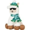Frisco Holiday Fa La La Llama Plush Squeaky Dog Toy -Pet Dog Supply Store 360924 MAIN. AC SS1800 V1694814356