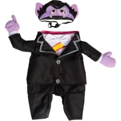 Pet Krewe Sesame Street The Count Dog Costume -Pet Dog Supply Store 361125 PT2. AC SS1800 V1649221904
