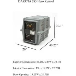 Dakota 283 Hero Dog Kennel -Pet Dog Supply Store 361563 PT4. AC SS1800 V1696354003