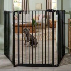 Frisco Steel 3-Panel Configurable Gate, 41-in Height -Pet Dog Supply Store 361648 PT4. AC SS1800 V1659972923