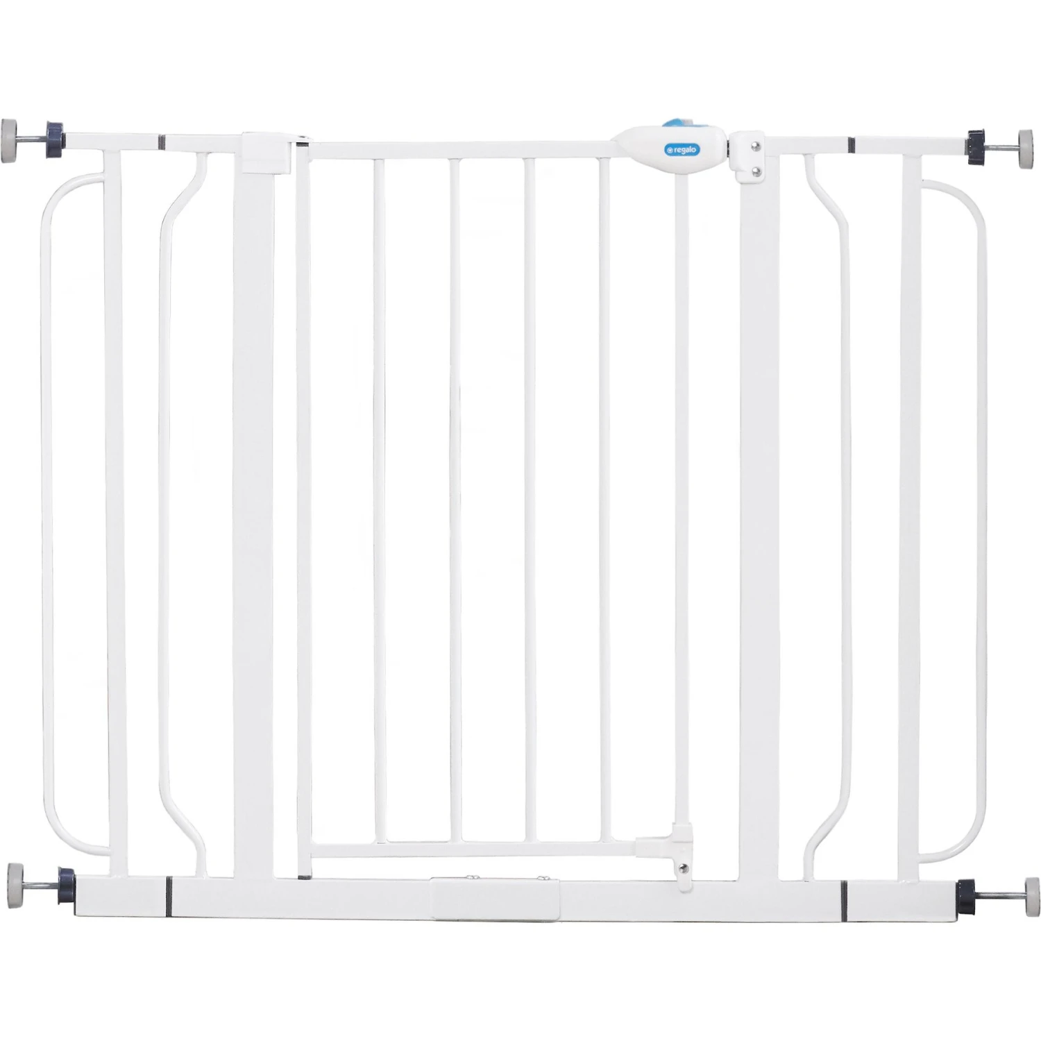 Regalo Pet Products Wall Safe Extra Wide Dog Gate With Wall Shields 4 Regalo Pet Products Wall Safe Extra Wide Dog Gate With Wall Shields - Image 2