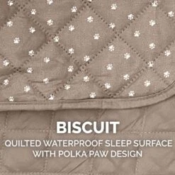 FurHaven Polyester Polka Paw Print Reversible Furniture Protector -Pet Dog Supply Store 363157 PT7. AC SS1800 V1657657263
