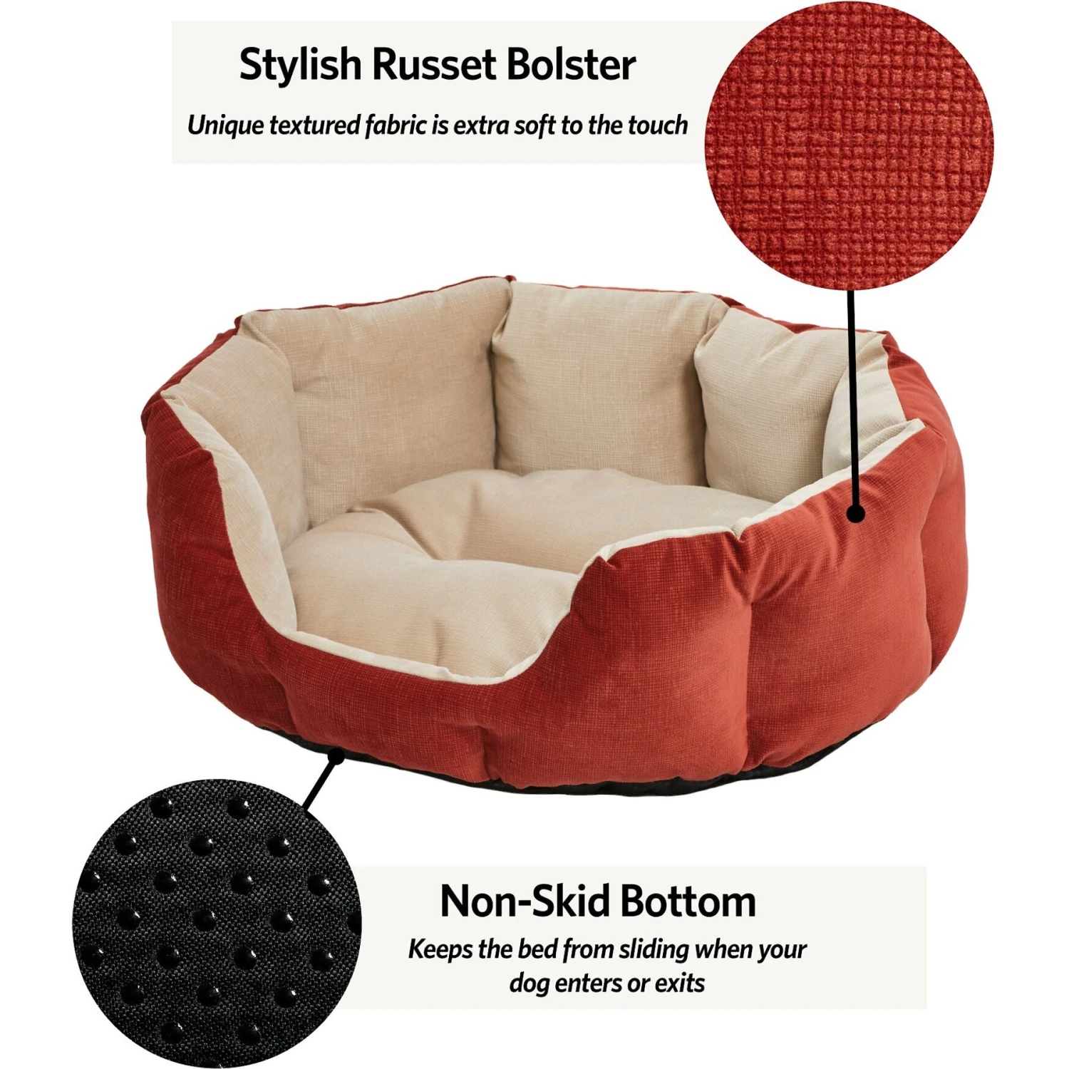 MidWest Tulip Style Dog & Cat Bed 4 MidWest Tulip Style Dog & Cat Bed - Image 2